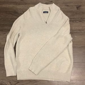 Chaps half zip sweater